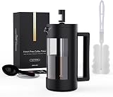 RAINBEAN Cafetiere 4 Cup 600ml Glass French Press 3 Level Filtration view 8
