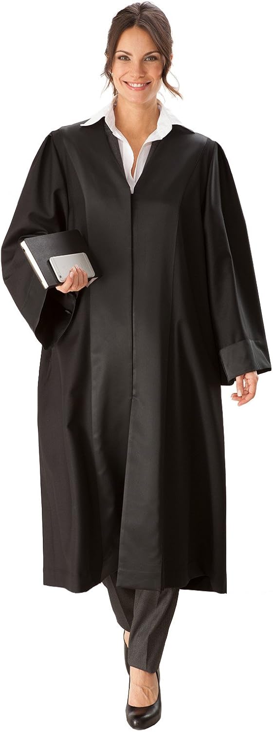 die Robe Robe d'avocat noire pour femme 100 polyester. Amazon.fr