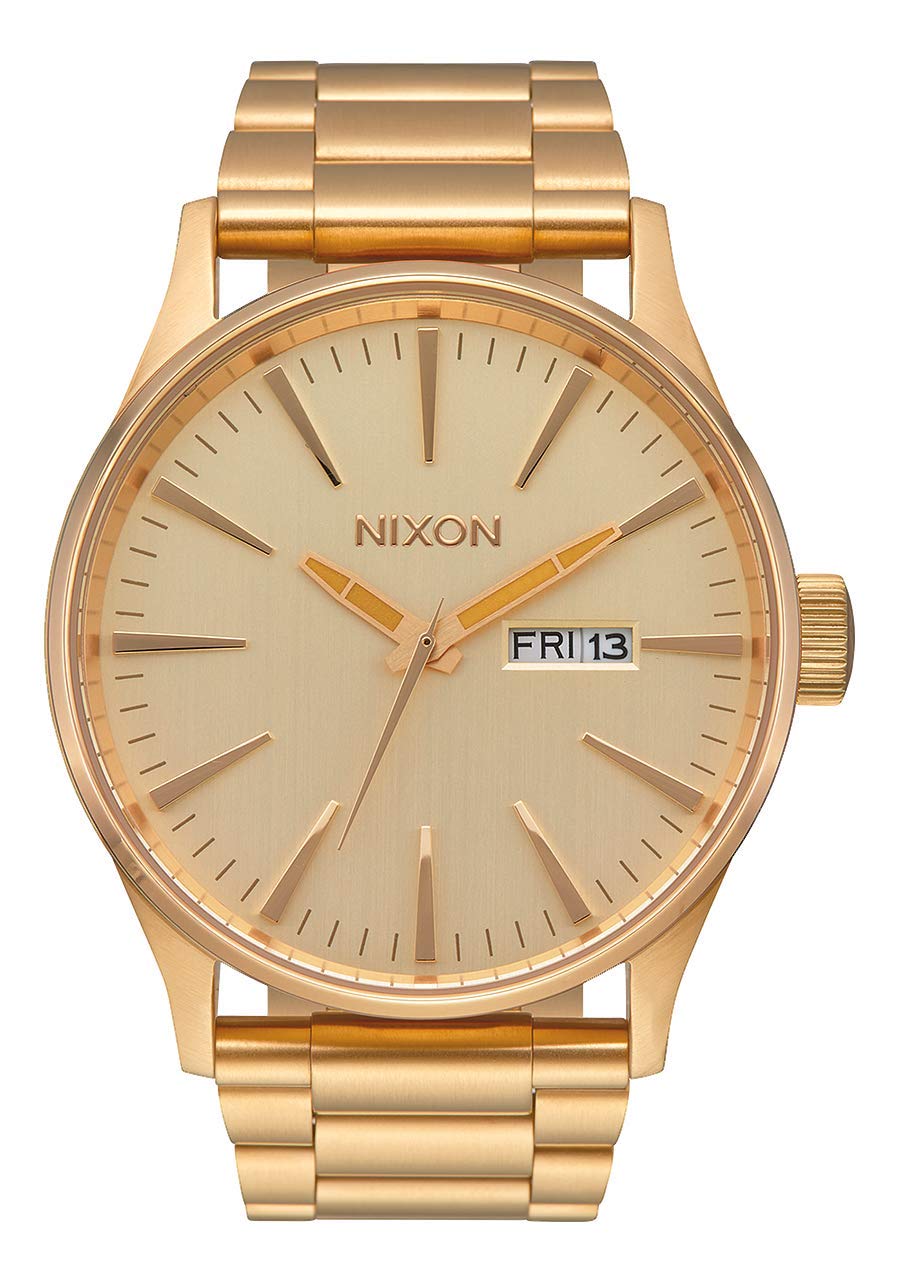NIXON Men's Analogue Quartz Watch with Leather Strap A356-502-00