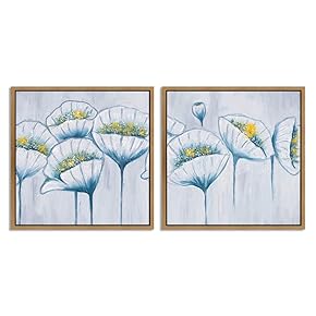 signwin 2 Piece Framed Canvas Wall Art Beautiful...