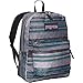 JanSport Superbreak Backpack - Durable for School & Travel, with Padded Shoulder Straps - (Multi Bold Stripe)