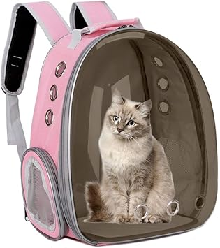 Amazon 通気性ペットキャリアバッグロスガトス犬猫バッグバスケットポータブル屋外旅行猫運ぶケージペット用品mascotas Aolm お出かけ用品 通販