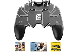 AOOK Mobile Game Controller Shooting Button L1R1 Shooting Button Trigger/PUBG/Cutter/Survival Rules for Android iOS System (A