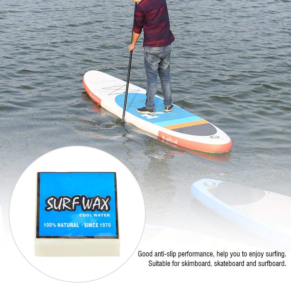 Alomejor Surf Wax Durable Skateboard Waxes Surf Surfboard Wax Anti Slip Surfing Wax For Surfboard Skimboard Wax Wax
