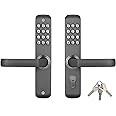 Mutex Security MUTEX Mechanical Keyless Lock MX230G-D with Keypad & Mechanic Key Entry, Water & Heat/Fire Proof, Stainless Steel