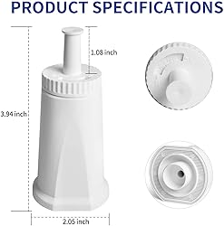 LADYSON 4 Pack Water Filter for Breville Claro