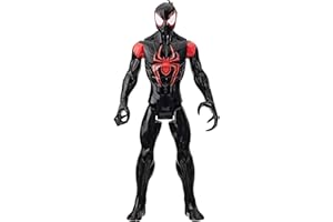 HASBRO Marvel Spider-Man VenomVersus Titan Hero Series Miles Morales Action Figure, 12 Inch (30 cm) Super Hero Figures & Toys for Kids Ages 4+