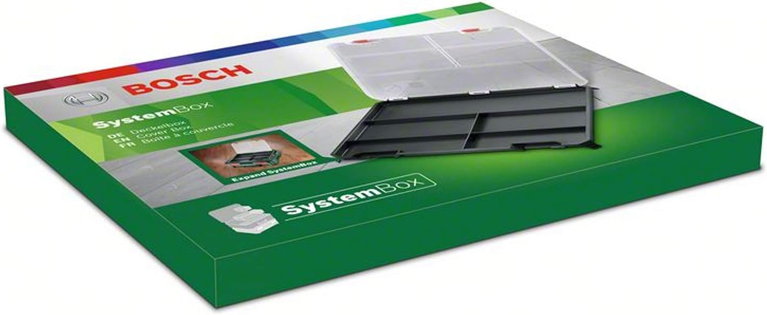 Bosch Cover Box (for Systembox in Carton Packaging), Green, Deckelbox | SystemBox S / M - Image 3