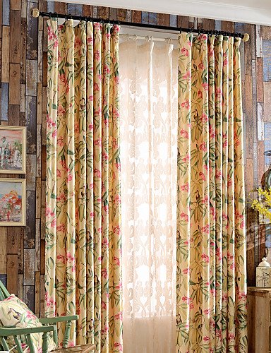Botanical Cll A Modern Designer Floral Panel As From Image Bedroom