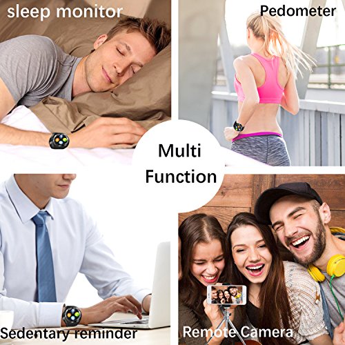 image for iCooLive Smart Watch with bluetooth for Men Women Sport Fitness Tracke