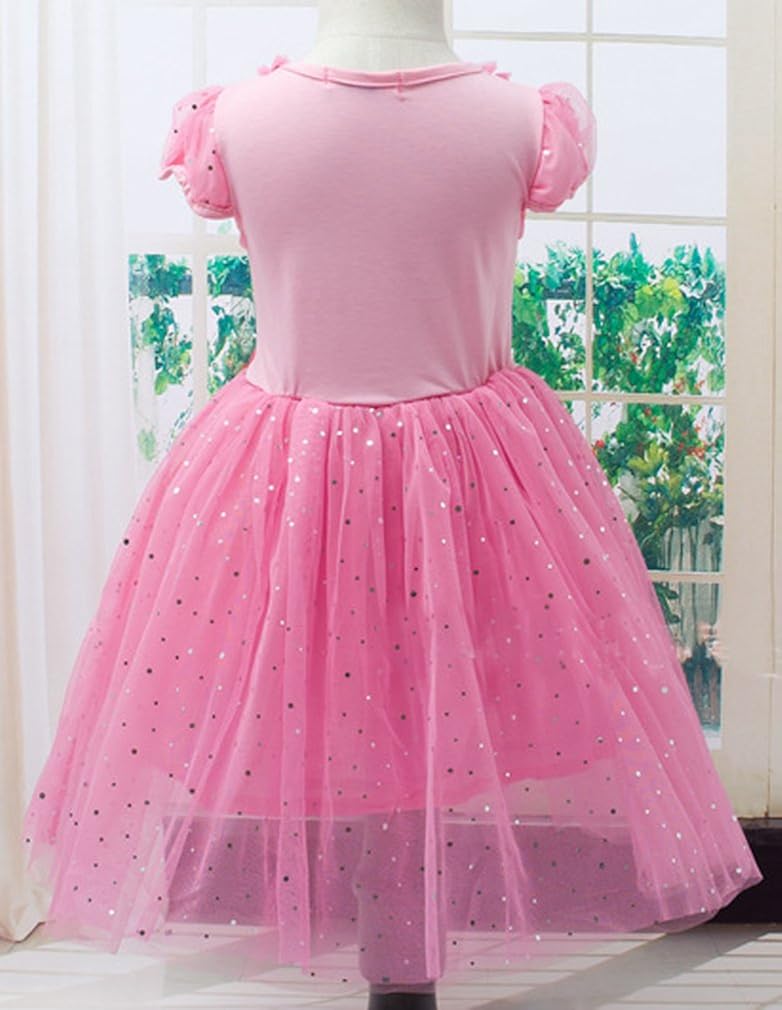 Dirkje Abito Casual Bambina Multicolore Righe Manica
