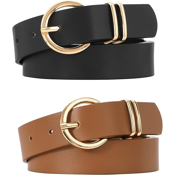1329 Cotim Coyin 2 Pack Women\'s Fashion Leather Belt, 8-shaped Soft Faux Amazon.com: CT COTIM COYIN Women 8-Shaped Elastic Belts  main image 4