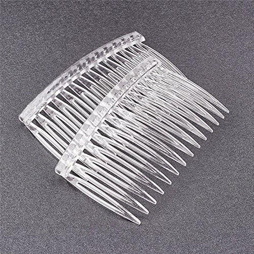 10pcs Hair Comb Slide Findings Accessories Tool Perfect Salon Styling Hairdressing Plastic