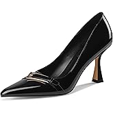 SINSIYONG Pumps for Women Pointed Toe High Stiletto Heels Comfortable Work Dress Shoes