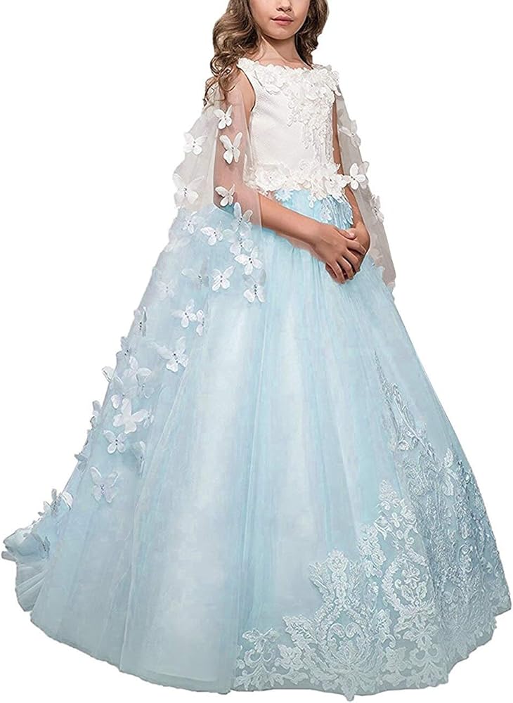flower girl butterfly dress