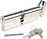 DIDA 90mm Thumb Turn Euro Cylinder Lock 40/50T UPVC Anti-Pick Drill Bump