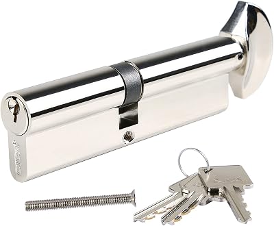 DIDA 90mm Thumb Turn Euro Cylinder Lock 40/50T UPVC Anti-Pick Drill Bump