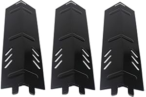 CRIDITPID BBQ-Element Grill Heat Plate Replacement Parts for Backyard Grill BY13-101-001-11, BY14-101-001-01, BY16-101-002-05, GBC1429W, Porcelain Steel Heat Tent Burner Cover for Uniflame GBC1329W.