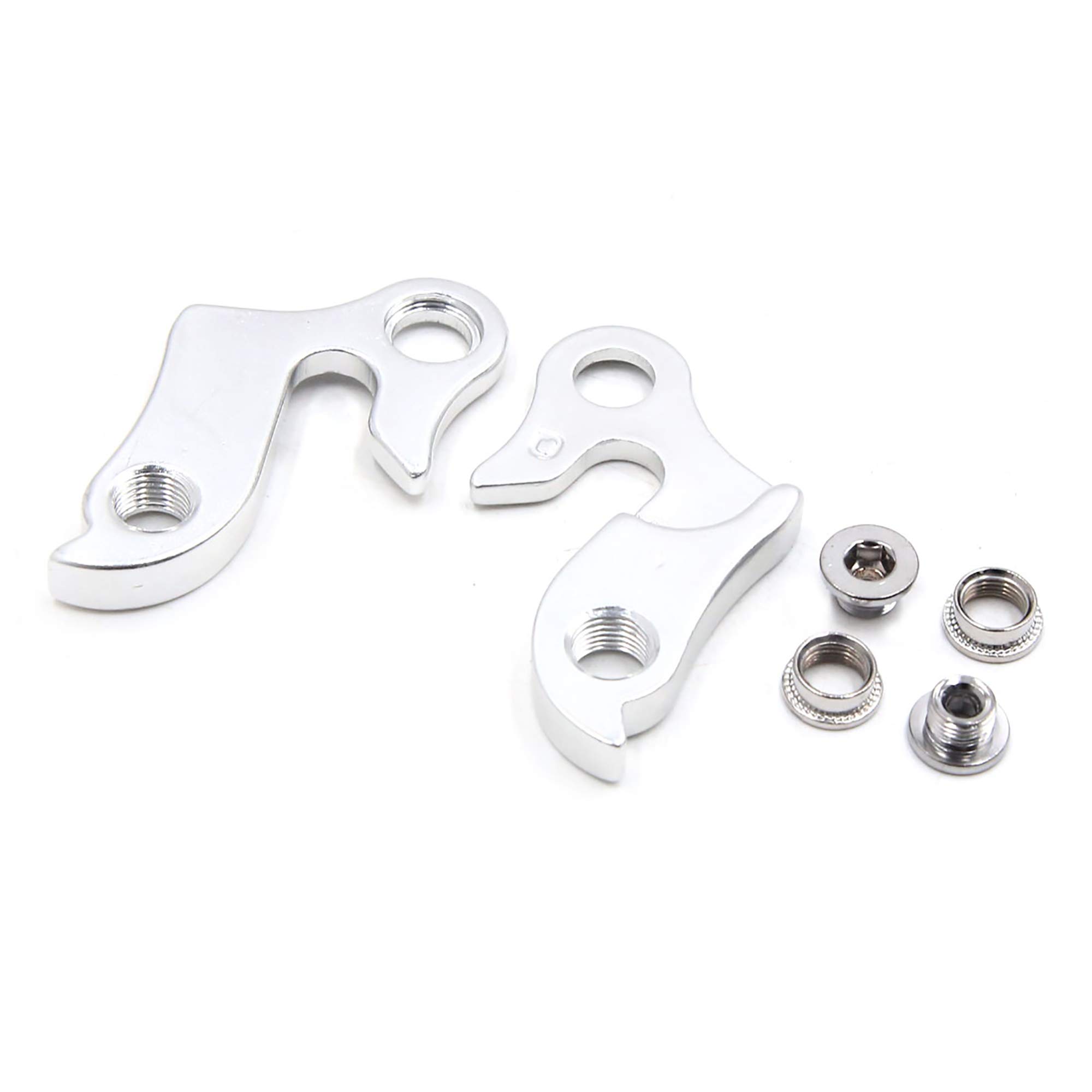 sourcing map Bicycle Rear Derailleur Hanger Gear Mesh Tail Lug Pull Hook 2pcs