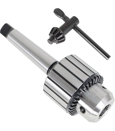 Z LIVE CENTER Keyless Drill Chuck – 3/16" To 3/4" Capacity, Self-Tightening With MT4 Shank