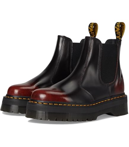 Amazon.com | Dr. Martens Unisex Vegan 2976 Quad Chelsea Boots