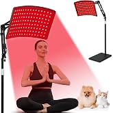 Viconor Red Light Therapy for Face and Body, Red Infrared Light Therapy Lamp with Stand Led 660nm &amp; 850nm Infrared Light Device for Body