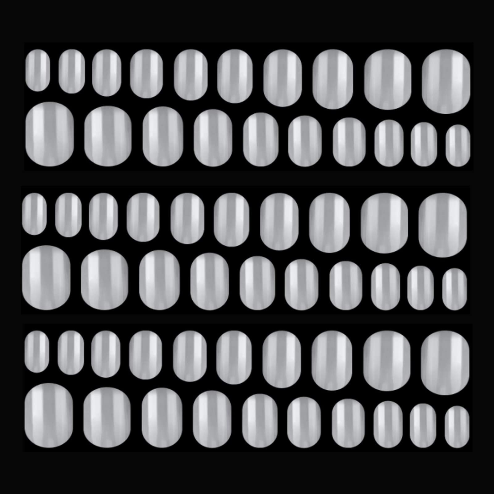 Kalolary 600pcs Kids False Nail, Children Natural Acrylic Nail Tips Full Cover Short False Nail Kits, Lovely Gift for Kids Little Girls Nail Art Decoration, Natural Color