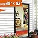 MAGZO Magnetic Screen Door Fit Door Size 42 x 83 Inch, Screen Size 44