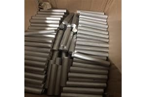 TEAMWILL 8PCS 99.99％ Magnesium Metal Rod Mg Bar 16mm x 90mm 0.63"*3.5" Light Fire Emergency Survival