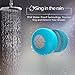 LEKOO Portable Shower Speaker Wireless Water Resistant Bluetooth 3.0 Hands-free Speakerphone (Blue)