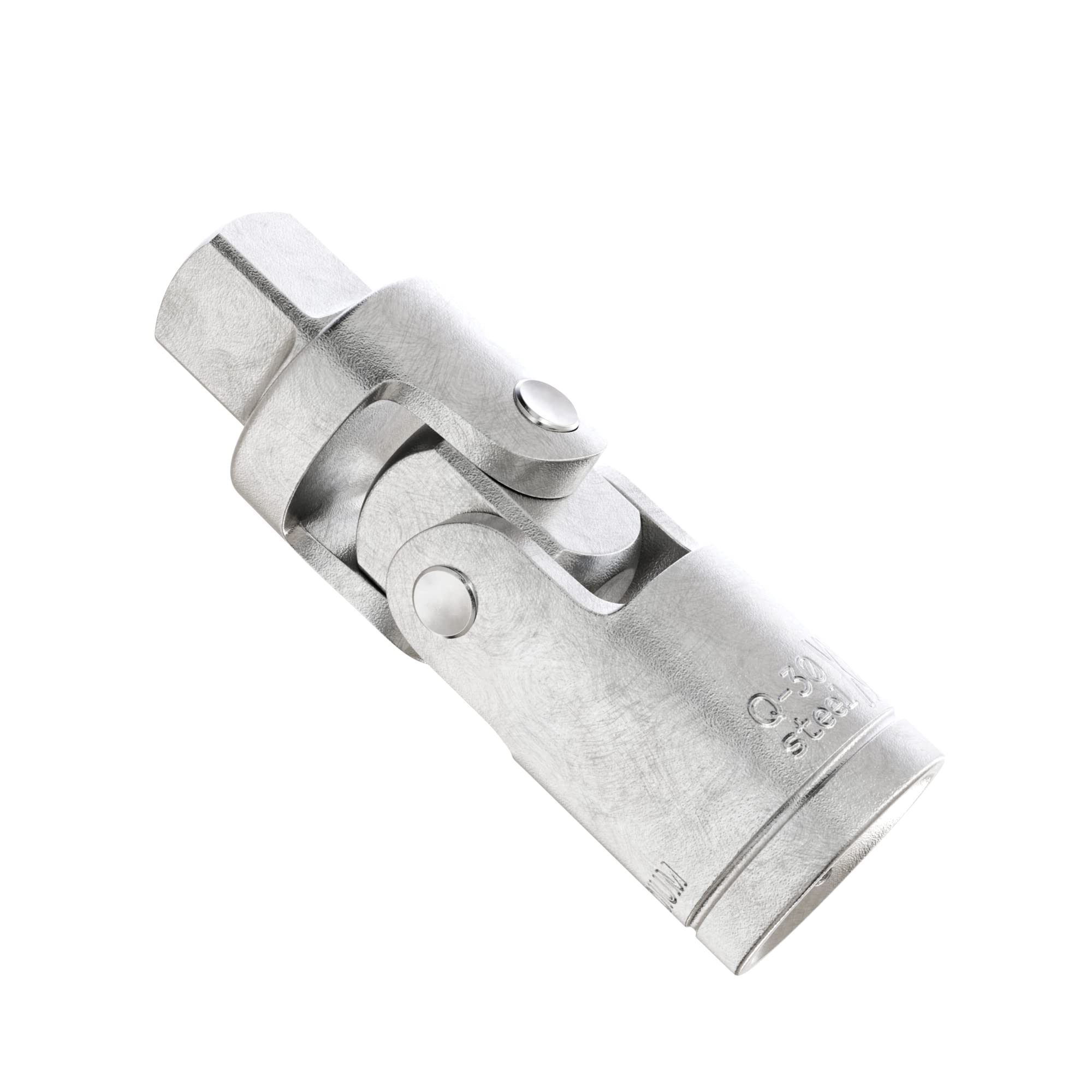 WIESEMANN 1893 Universal Cardan Joint 3/8 inch Double Square Drive with 10mm (3/8”) Drive | Chrome-Plated CV Steel | 80881