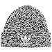 adidas Originals Men's Trefoil II Knit Beanie, Black - White Marl/White, ONE SIZE