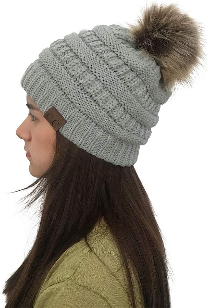 Amazon ニット帽 レディース ポンポン あったかい 防寒 保温 帽子 おしゃれ ふんわり ニットキャップ カジュアル アウトドア スキー帽 かわいい 自転車 通勤 通学 誕生日 ギフト 春秋冬 ニット帽子 ニット 通販