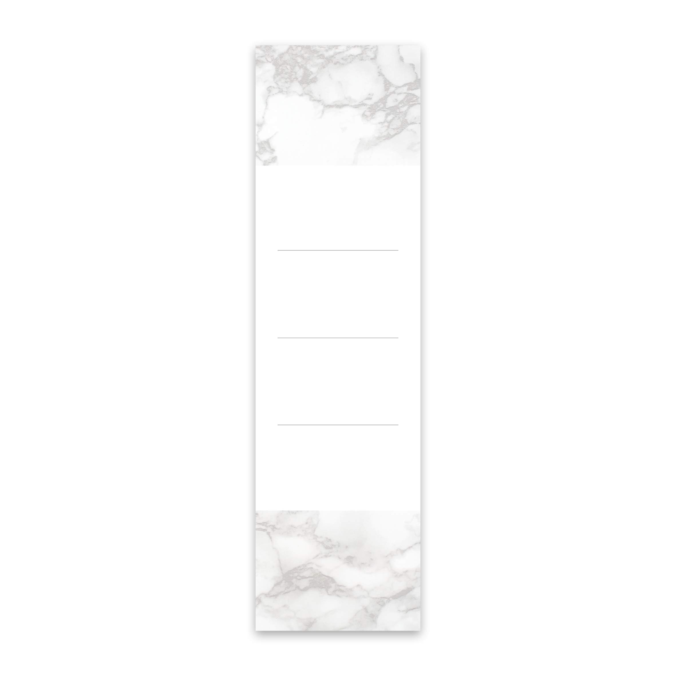 Elegant Folder Spine Labels for Sliding in Marble Design for Wide Folders Pack of 10