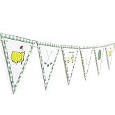 Golf Themed Birthday Banner - Golf First/1st Birthday Party Decorations,Hole In One Party Banner,Hole In One First Year Banner
