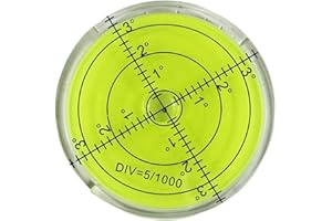 NARATI RV leveling Bubble Levels Round High Precision 2.4inch 60MM Accuracy Cardan Level Ball Leveler small leveler tool For RV Camper Trailer Construction CNC machin