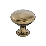 Amerock | Cabinet Knob | Burnished Brass | 1-1/4