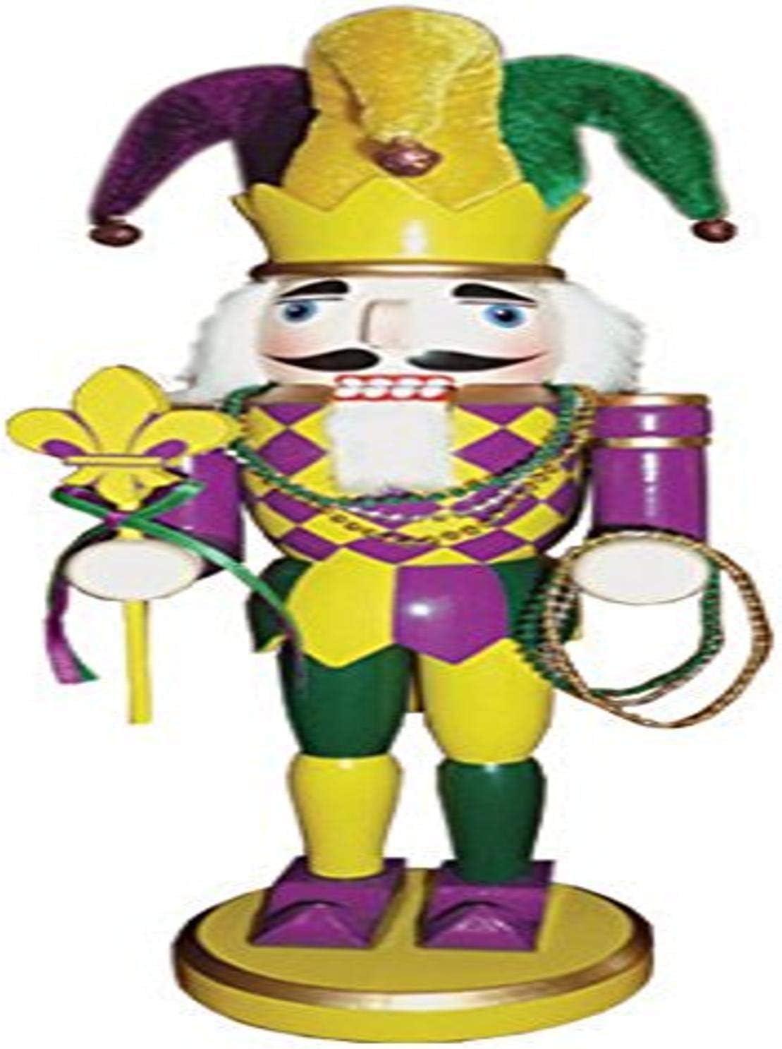 Nutcrackers - Santa's Workshop 70223 Mardi Gras Nutcracker, 14.5