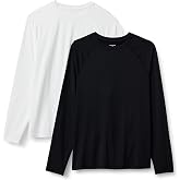 Amazon Essentials Men's Active Quick Dry Tech Stretch Lightweight Long-Sleeve T-Shirt (Available in Big&amp;Tall)