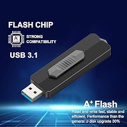 Aiibe Flash Drive 128GB USB 3.0/USB 3.1 Thumb Drive