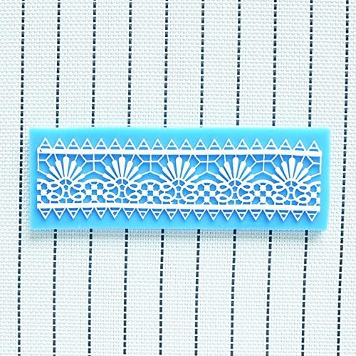 WilsonBaking Love Collection - Lacework Lace Dress Wedding Style Silicone Fondant Lace Molds Serie - Fondant and Gum Paste Silicone Mold