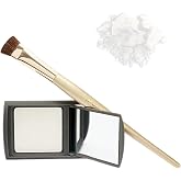 Joan Rivers Great Hair Day Root Touch Up Powder, White, Root Concealer | Custom brush included, color-safe &amp; transfer-proof, blends in for a fuller look, washes out with shampoo, 90 day supply