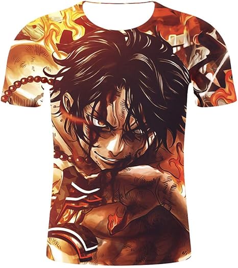 One Piece Anime T Shirt Men Tee Top Shirt Women T Shirts Amazon Co Uk Sports Outdoors