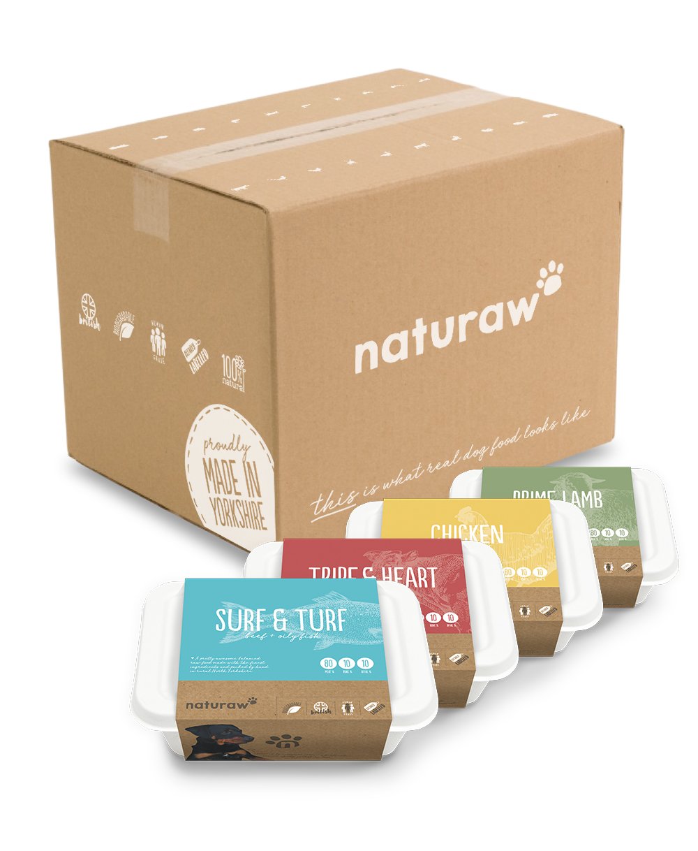 Naturaw Balanced Raw Food Taster Box (16 x 500g) Amazon.co.uk Pet