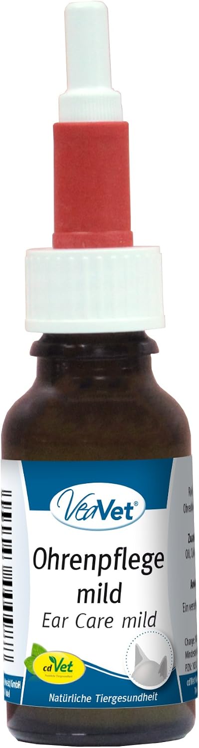 cdVet Naturprodukte VeaVet Ear Care mild 20 ml, Dog, cat, cleaning/care product, ear health