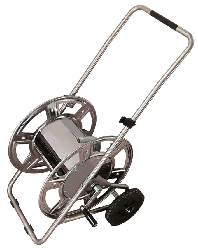 Quarzflex® Profi Schlauchwagen aus Edelstahl