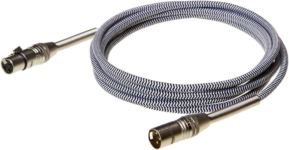 Amazonベーシック マイクロフォンケーブル 3ピン シルバー 約3m 5本パック