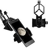Eyeskey Universal Phone Spotting Scope Adapter Mount Compatible with Telescope, Spotting Scopes, Binoculars, 106g (3.75oz)