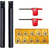 Threading Carbide Inserts 16IR 16ER AG60 with Threading Tool Holder for Steel