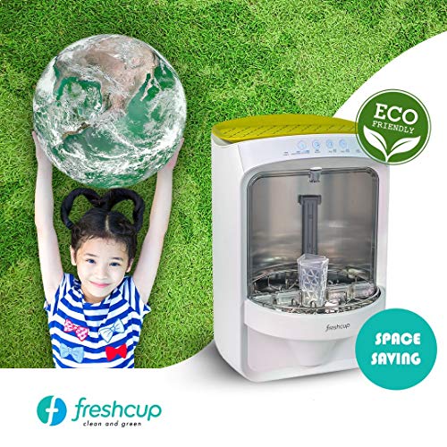 FreshCUP Countertop Dishwasher, Compact Size for Office and Home Use, 3